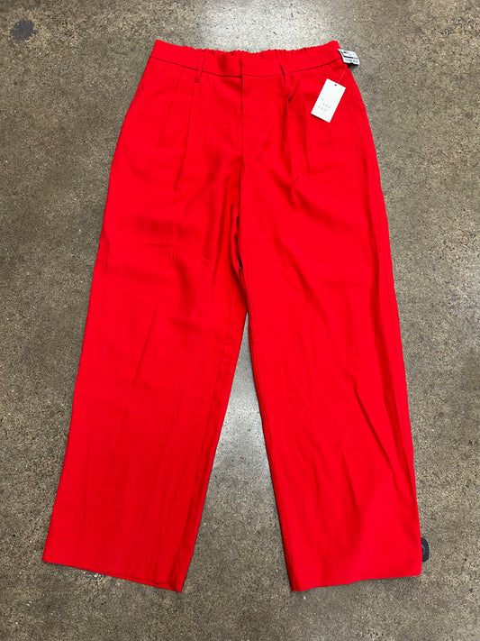 Pants Wide Leg By A New Day In Red, Size:12