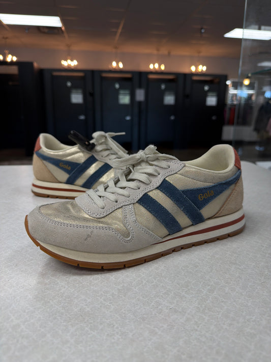 Shoes Sneakers By Gola In Gold, Size:8