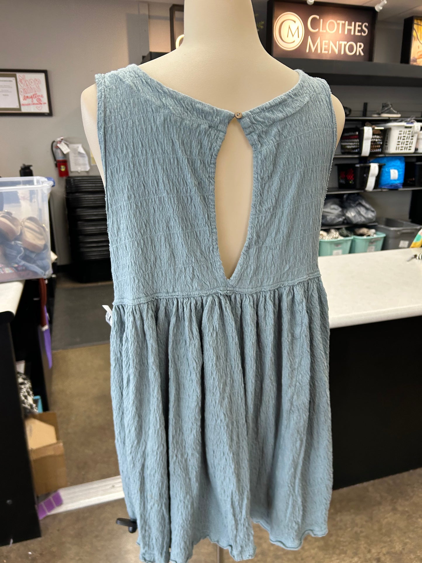 Dress Casual Short By Free People In Blue, Size:Xs