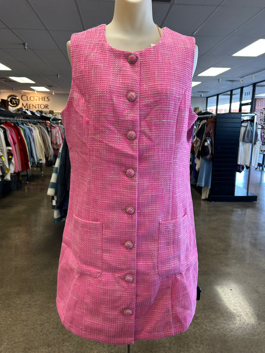 Dress Casual Short By Voy In Pink, Size:L