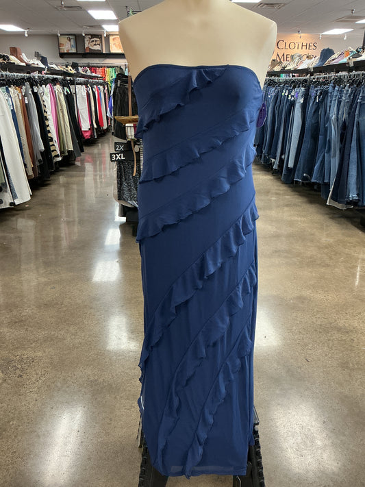 Dress Casual Maxi By Clothes Mentor In Navy, Size:M