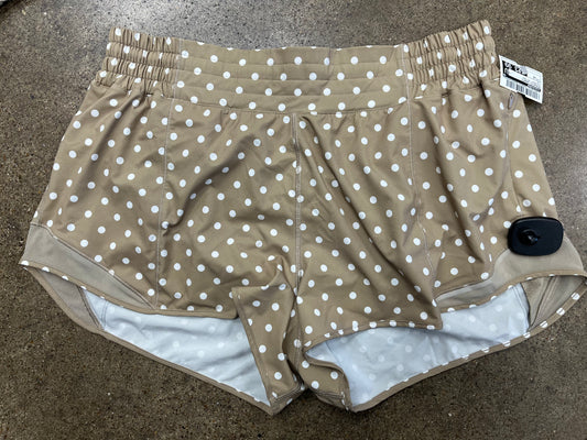 Athletic Shorts By Lululemon In Polkadot Pattern, Size:14
