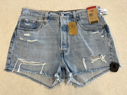 Shorts By Levis In Blue Denim, Size:Xl
