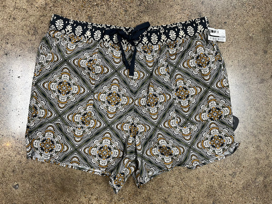 Shorts By Sundance In Black & Tan, Size:L