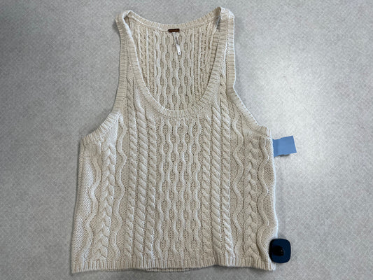 Top Sleeveless By Free People In Cream, Size:S