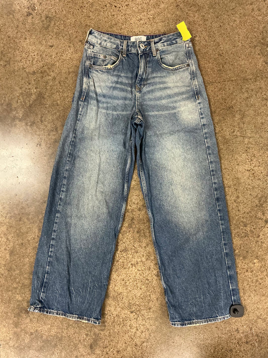 Jeans Wide Leg By Bdg In Blue Denim, Size:0