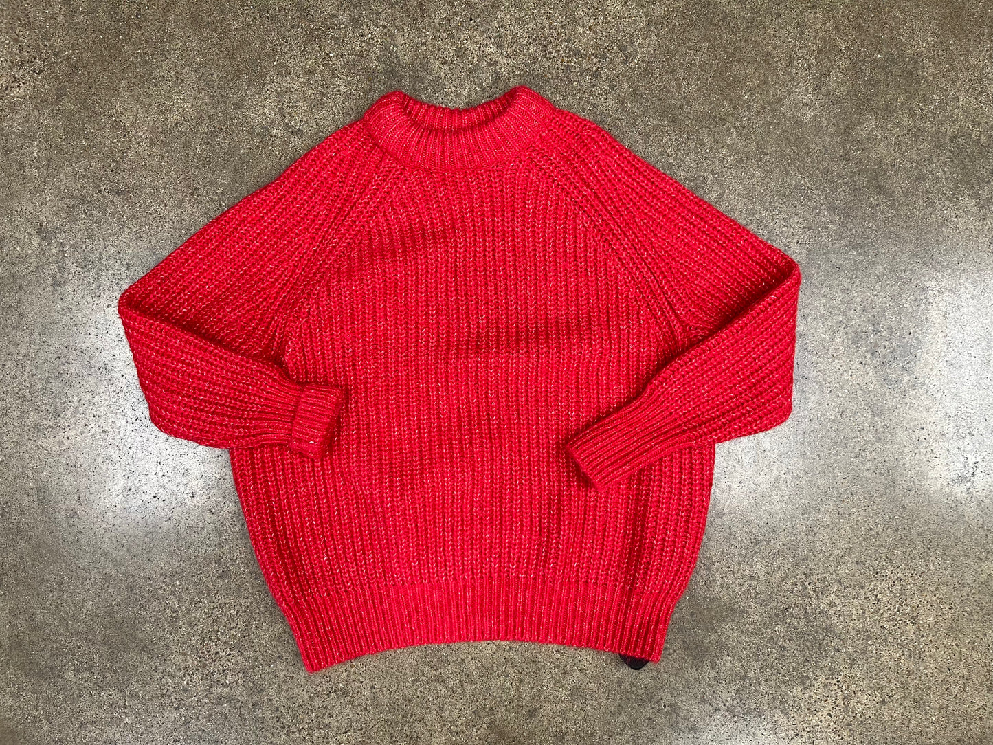 Dress Sweater By H&M In Red, Size:M