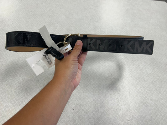 BELT by MICHAEL BY MICHAEL KORS In BLACK, Size: MEDIUM