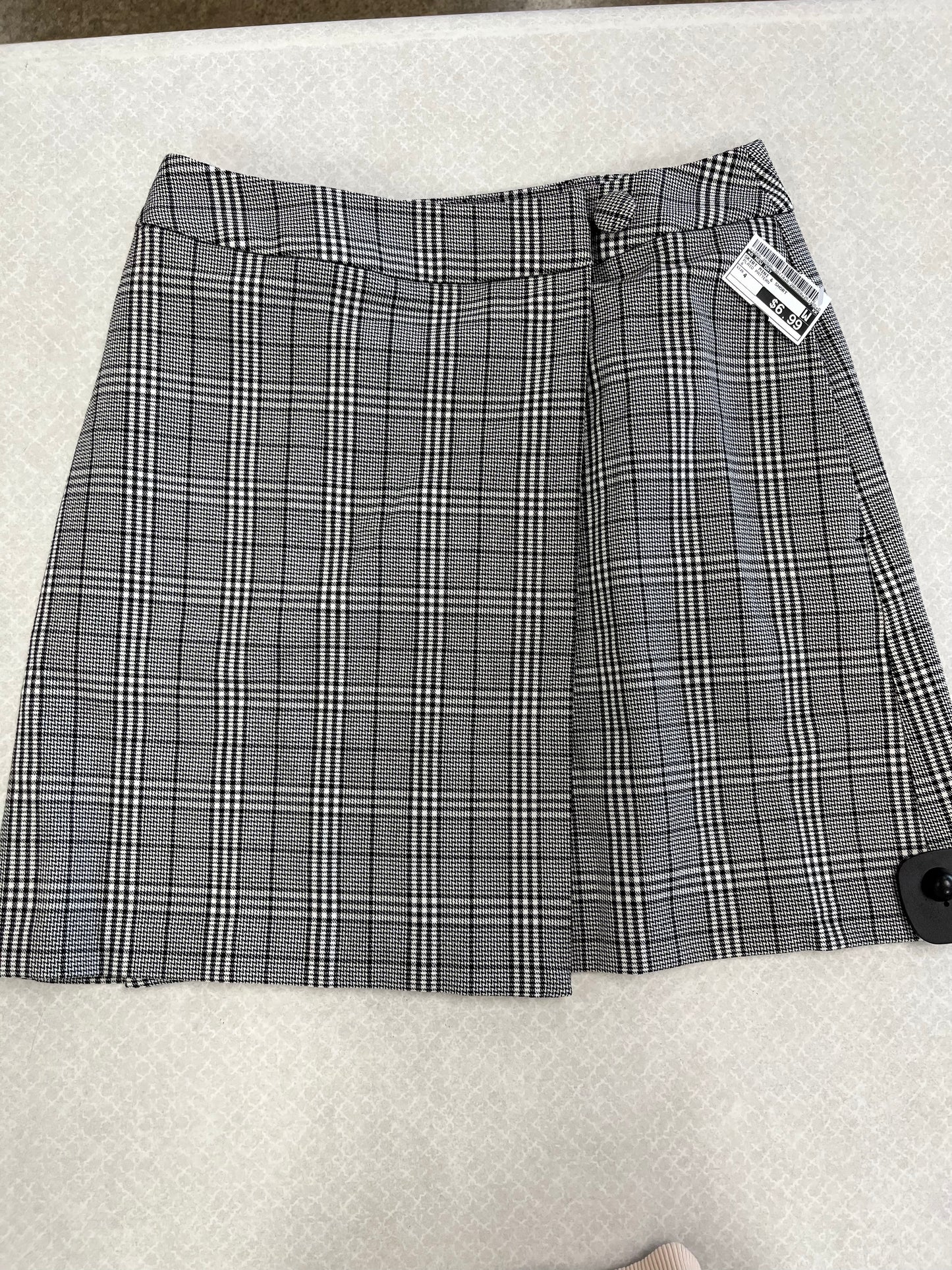 Skirt Mini & Short By A New Day In Plaid Pattern, Size:4
