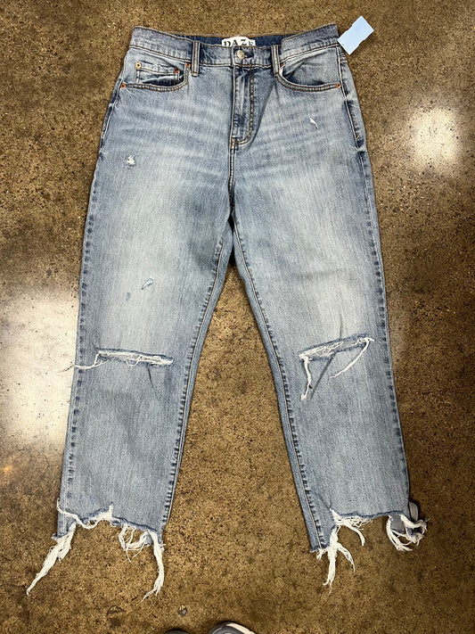 Jeans Boyfriend By Daze Denim In Blue Denim, Size:8