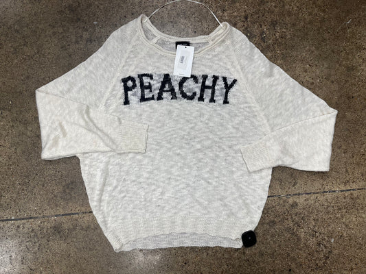 SWEATER by    CLOTHES MENTOR In CREAM, Size: M