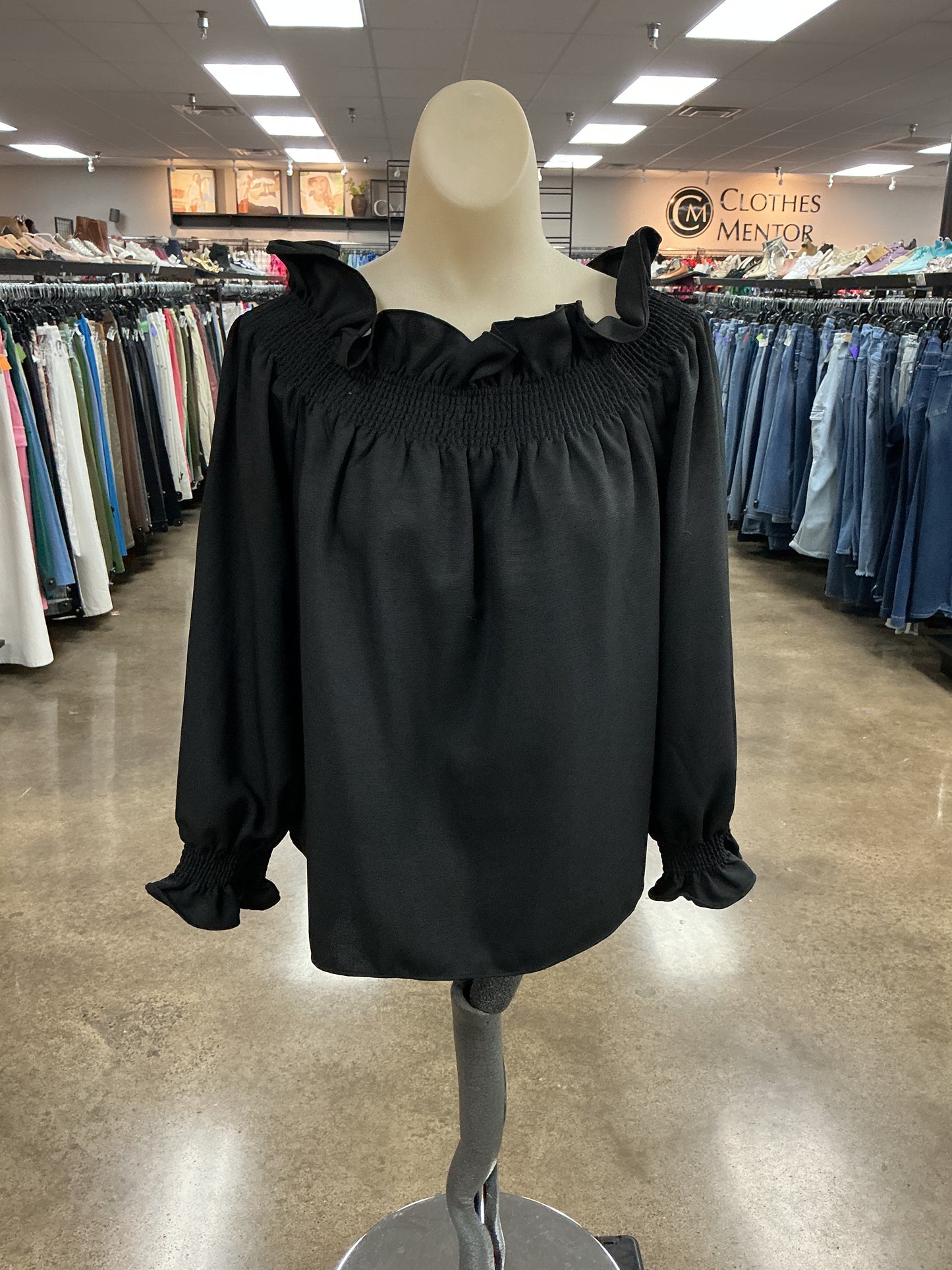 Top Ls By Tuckernuck In Black, Size:M
