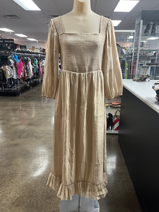 Dress Party Long By Sugar Lips In Gold, Size:L