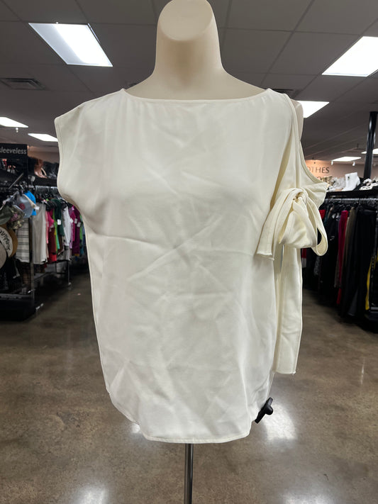 Top Sleeveless By Helmut Lang In Cream, Size:Xs