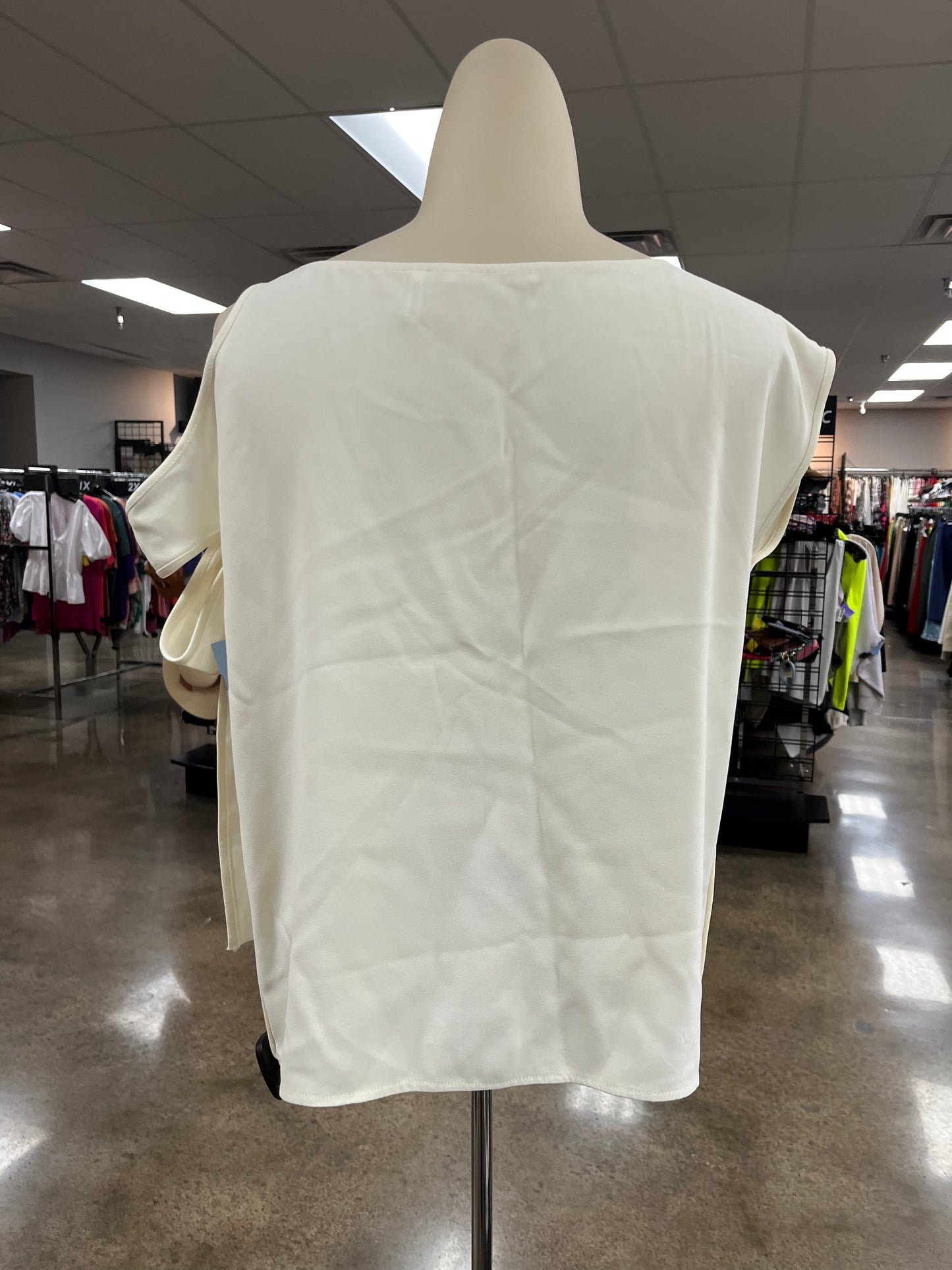 Top Sleeveless By Helmut Lang In Cream, Size:Xs