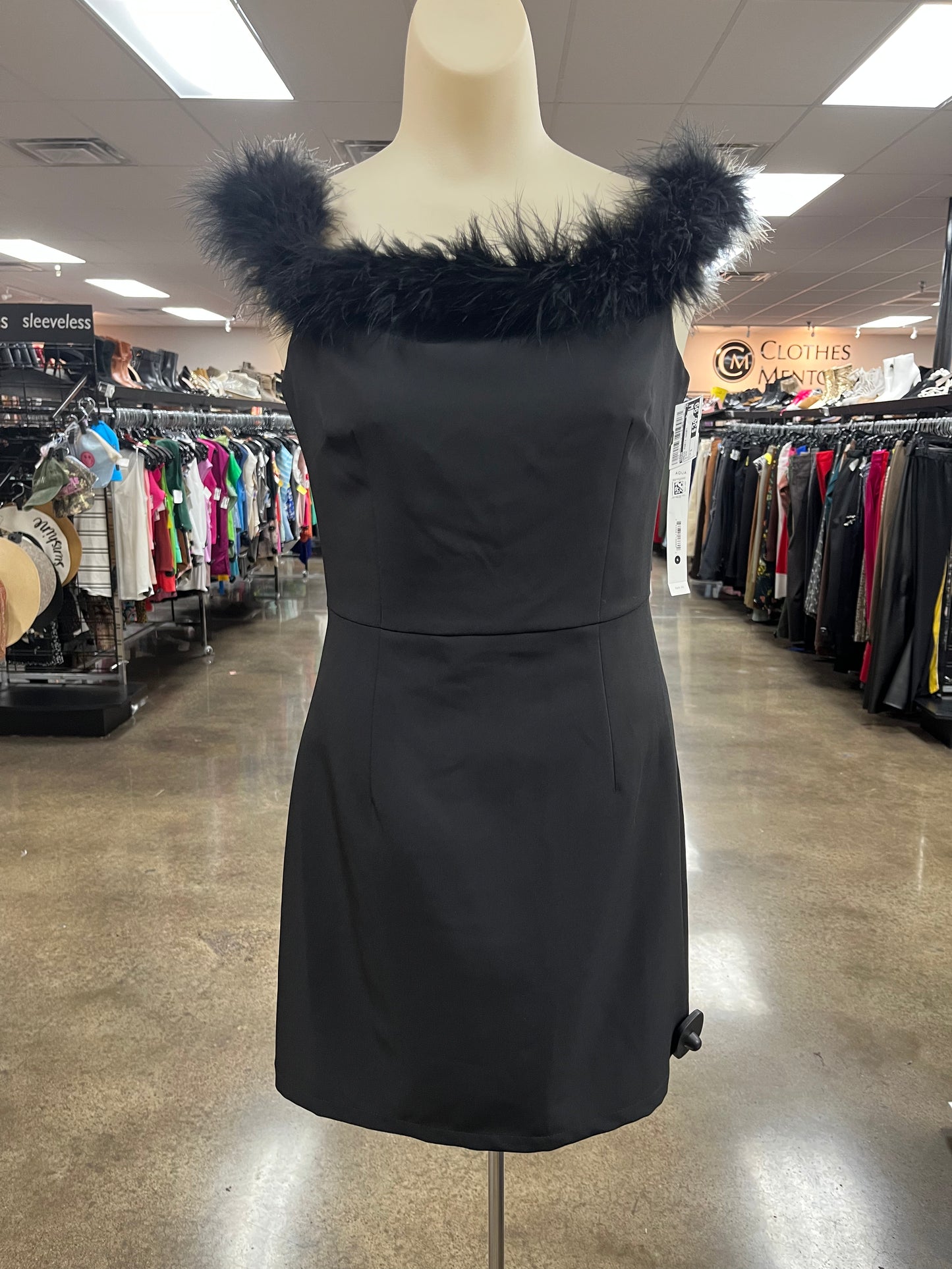 Dress Party Short By Aqua In Black, Size:S