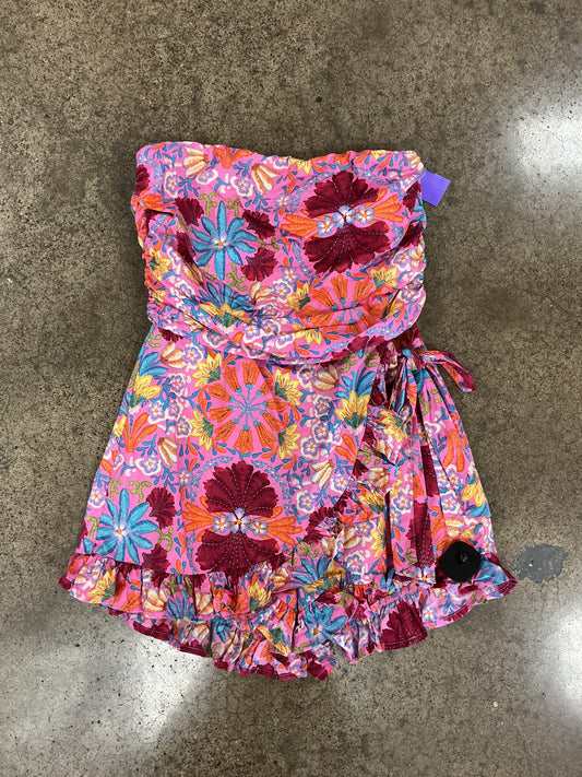 Romper By Olivaceous In Floral Print, Size:L