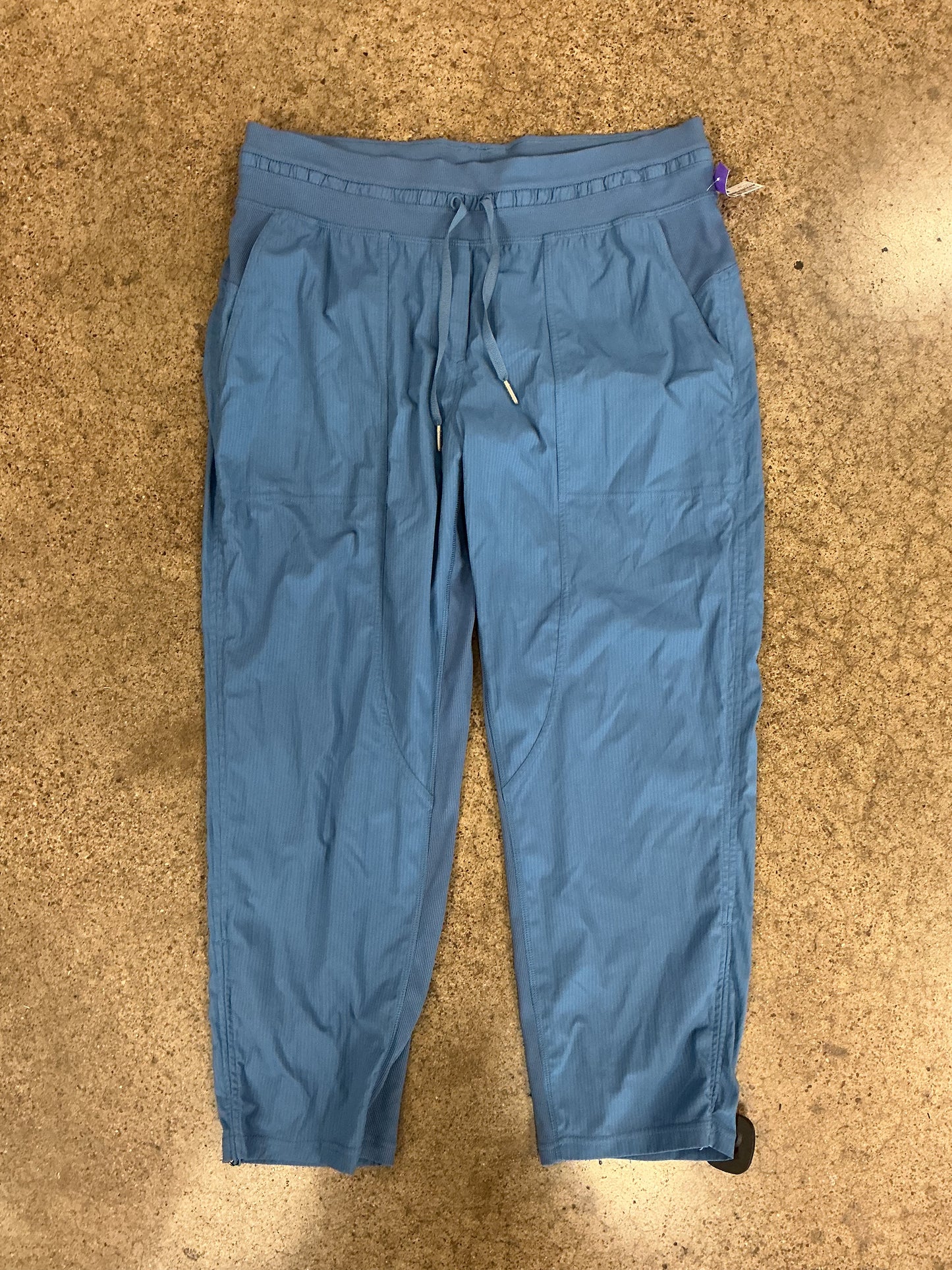 Athletic Pants By Lululemon In Blue, Size:10