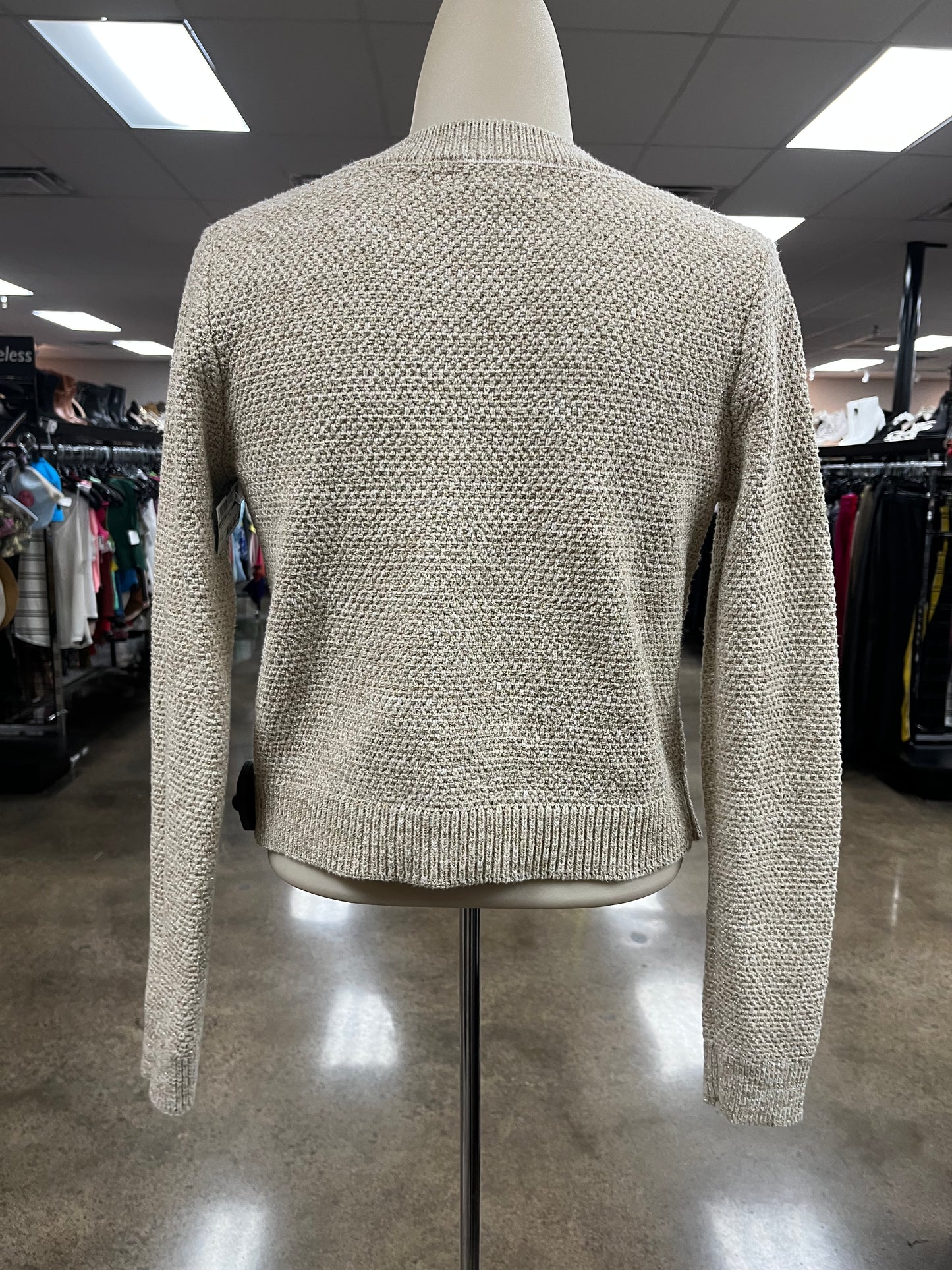 Sweater Cardigan By Marled In Gold, Size:Xs