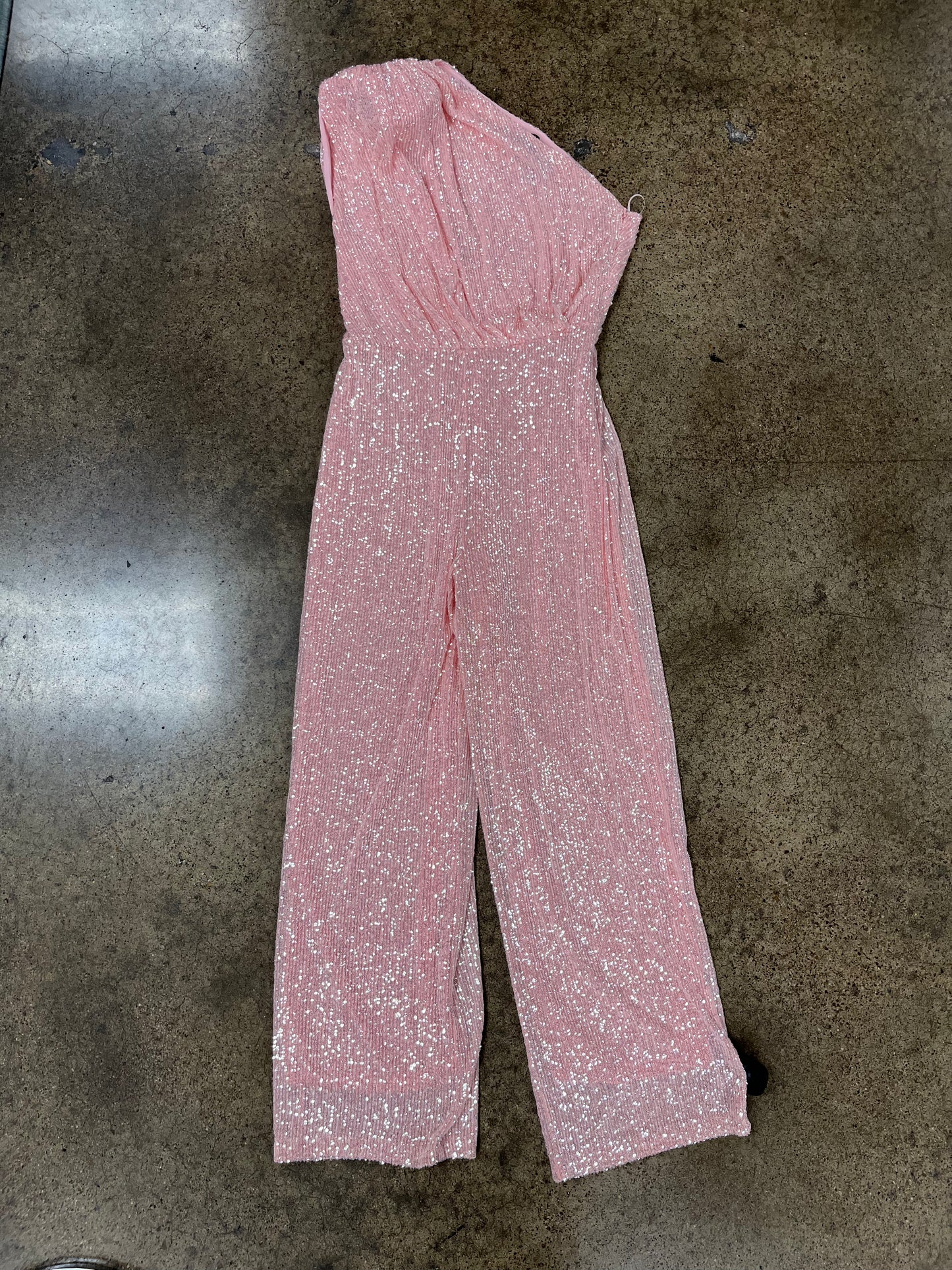Jumpsuit By Clothes Mentor In Pink, Size:10