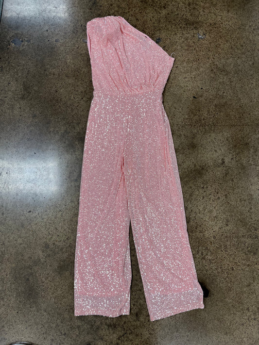 Jumpsuit By Clothes Mentor In Pink, Size:10