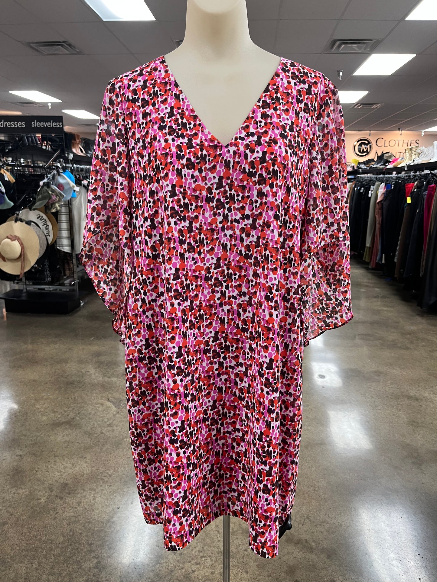 Dress Casual Short By Cmb In Pink, Size:M