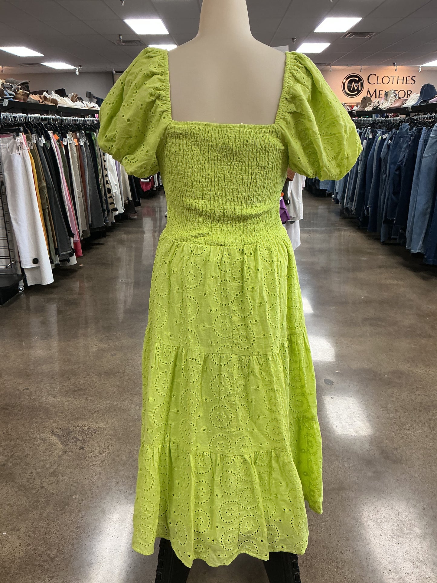 Dress Casual Maxi By Hyfve In Green, Size:M