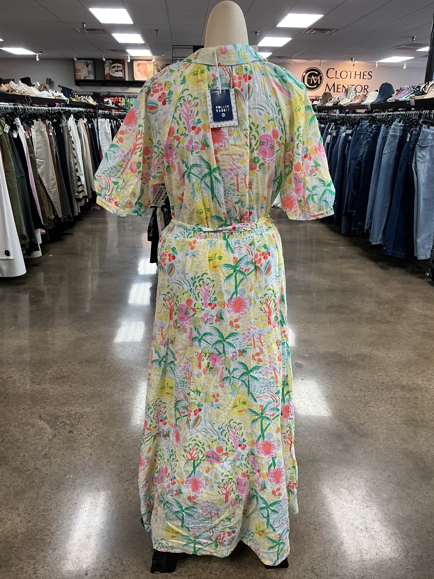 Dress Casual Maxi By Target-Designer In Multi, Size:M
