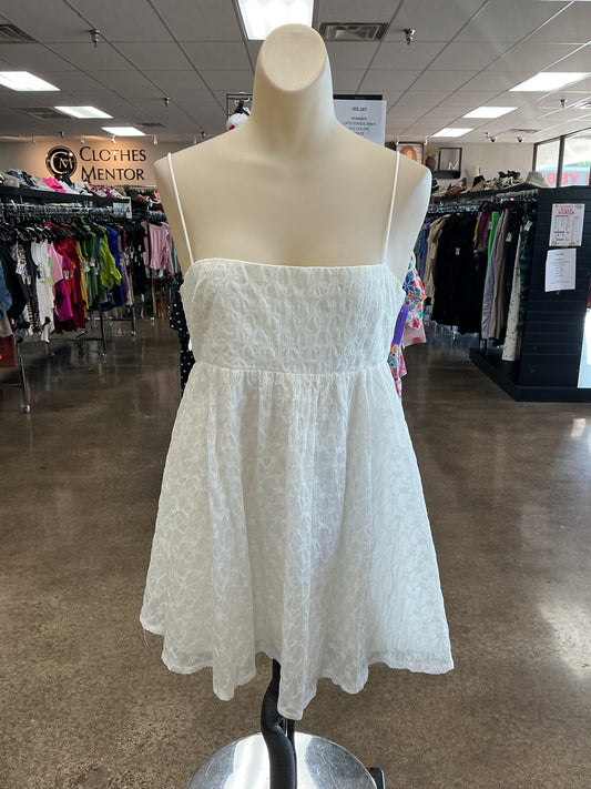 Dress Casual Short By Amanda Uprichard In Cream, Size:M