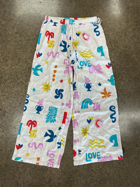 Pants Linen By Clothes Mentor In Multi, Size:12