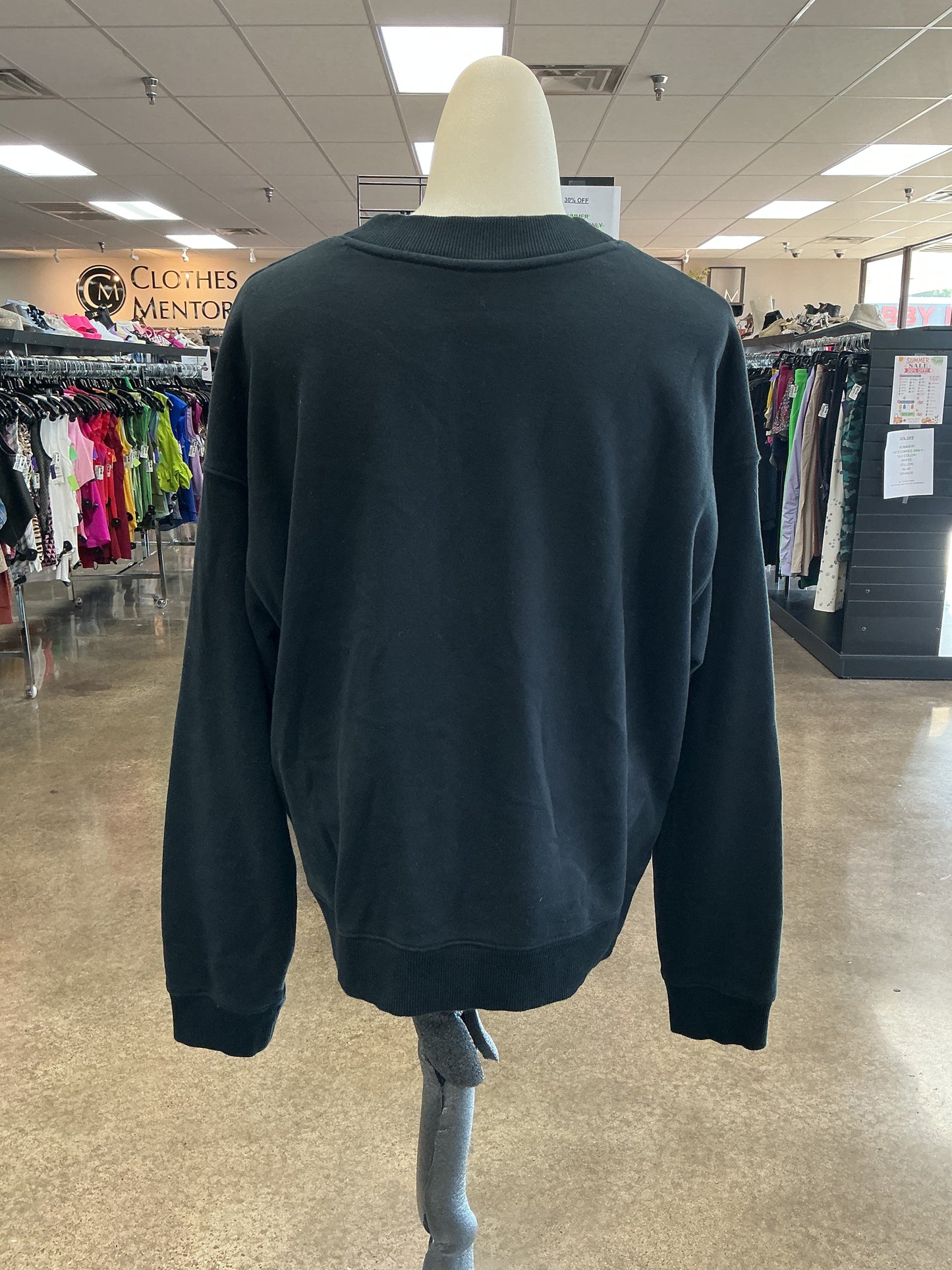 Athletic Sweatshirt Crewneck By Vuori In Black, Size:S