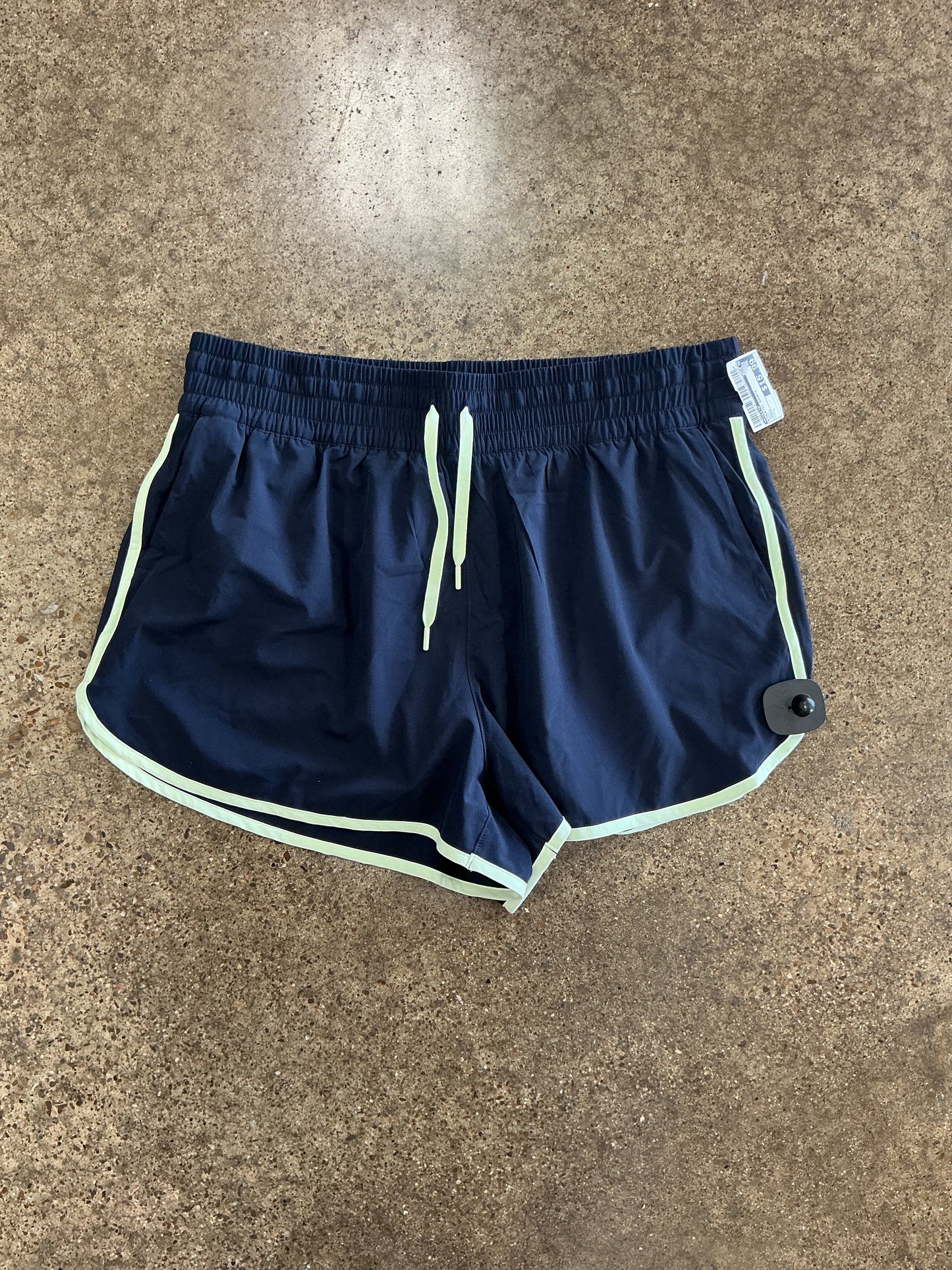 Athletic Shorts By Athleta In Navy, Size:L