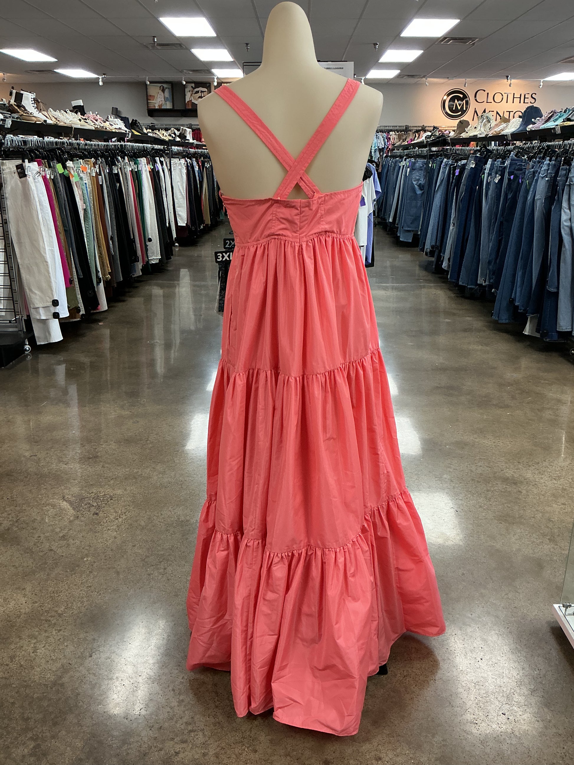 Dress Casual Maxi By J. Crew In Pink, Size:6 – Clothes Mentor Little Rock AR #269