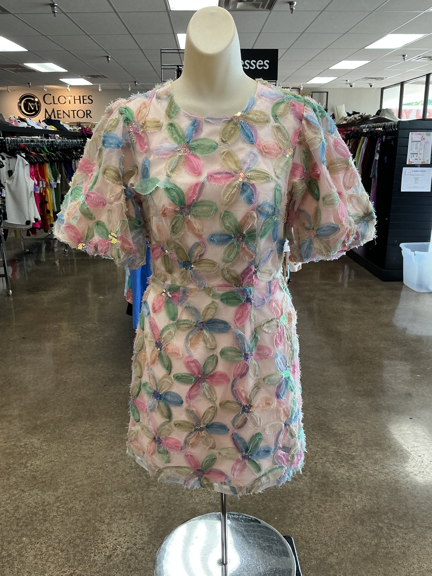 Dress Casual Short By Entro In Floral Print, Size:S