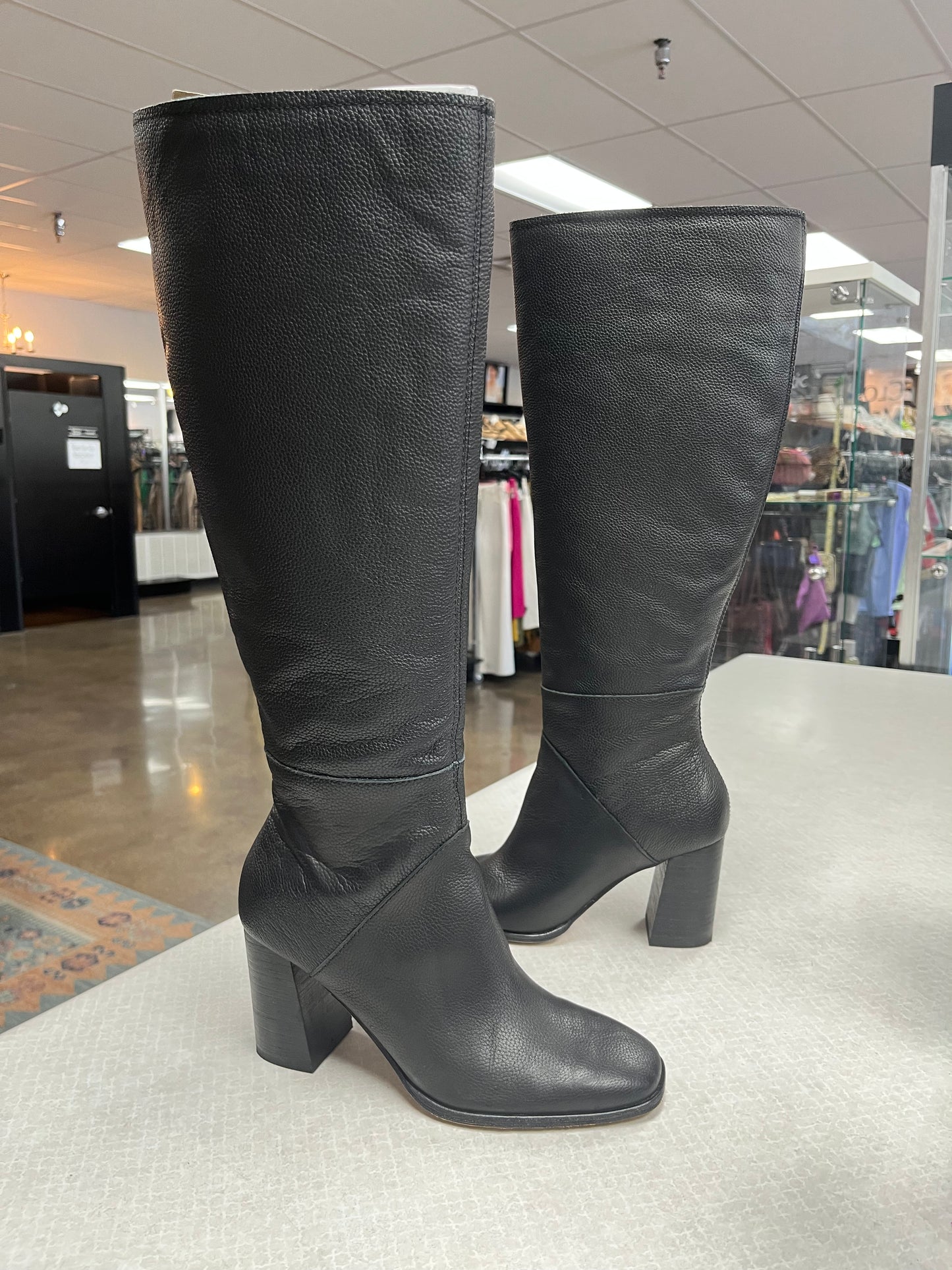 Boots Knee Heels By Dolce Vita In Black, Size:9