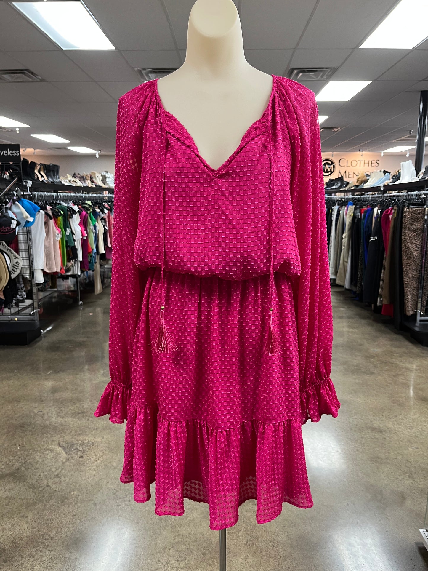 Dress Casual Short By Trina Turk In Pink, Size:S