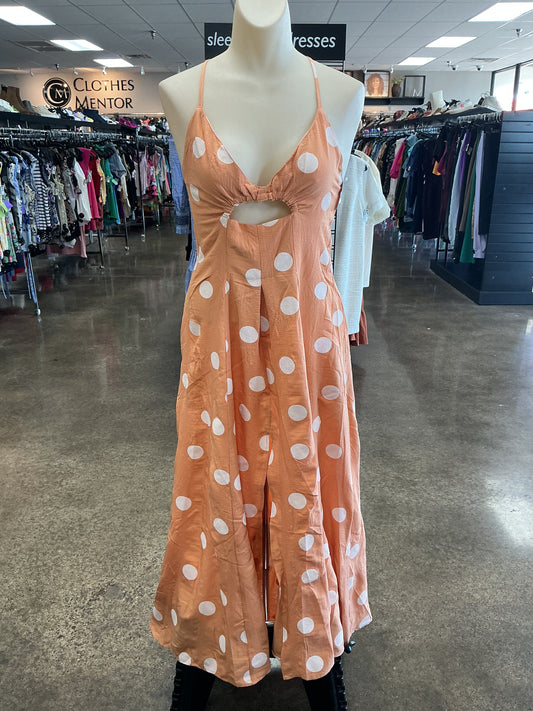 Dress Casual Maxi By Petal & Pup In Orange, Size:6