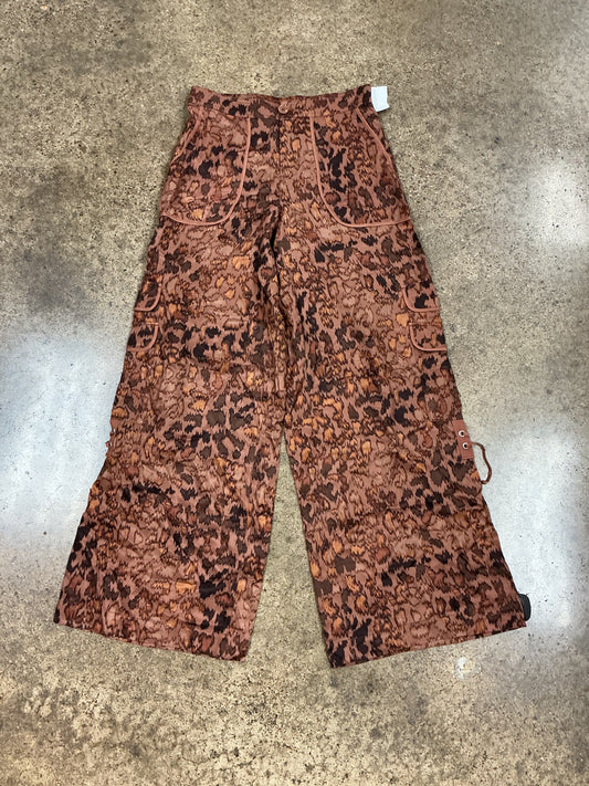Pants Wide Leg By Anthropologie In Brown, Size:6