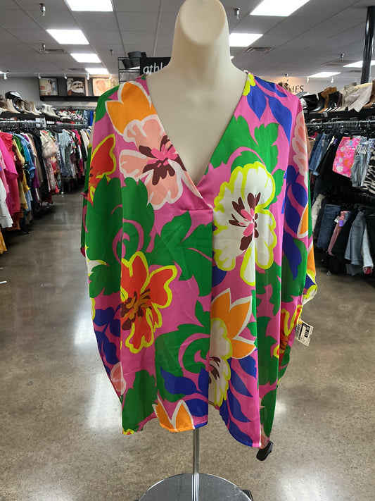 Top Ss By Entro In Floral Print, Size:M