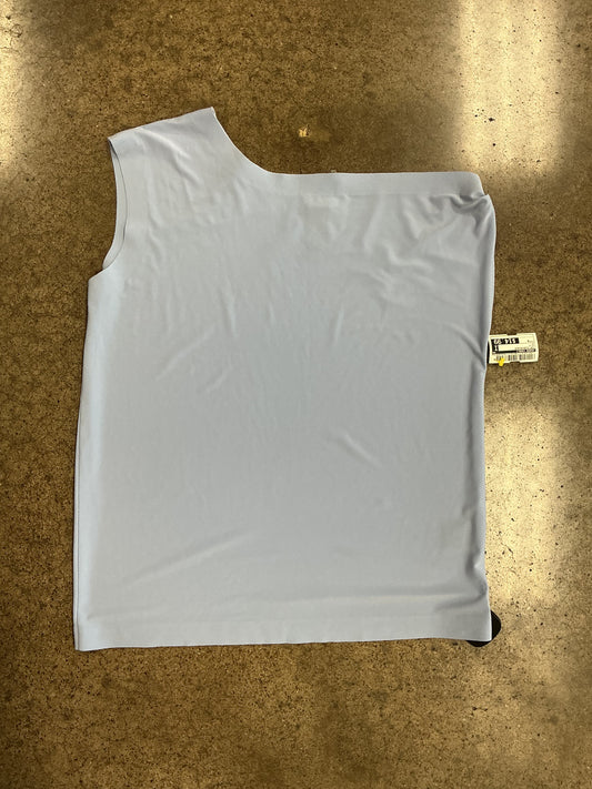 Top Sleeveless By Norma Kamali In Blue, Size:M