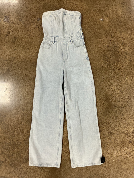 Jumpsuit By Grey Lab In Blue Denim, Size:S