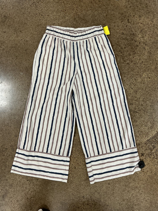 Pants Wide Leg By Jodifl In Striped Pattern, Size:L