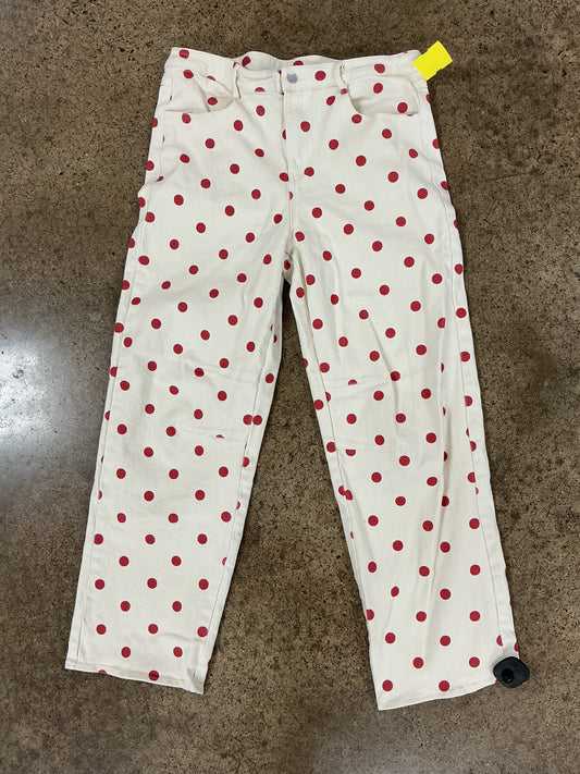 Pants Other By Clothes Mentor In Polkadot Pattern, Size:L