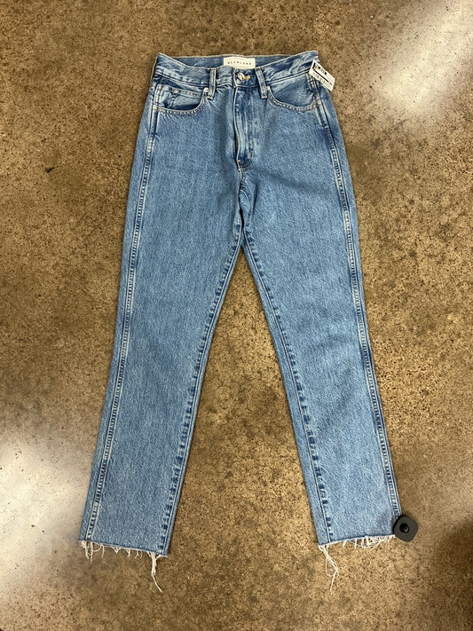 Jeans Straight By Cma In Blue Denim, Size:0