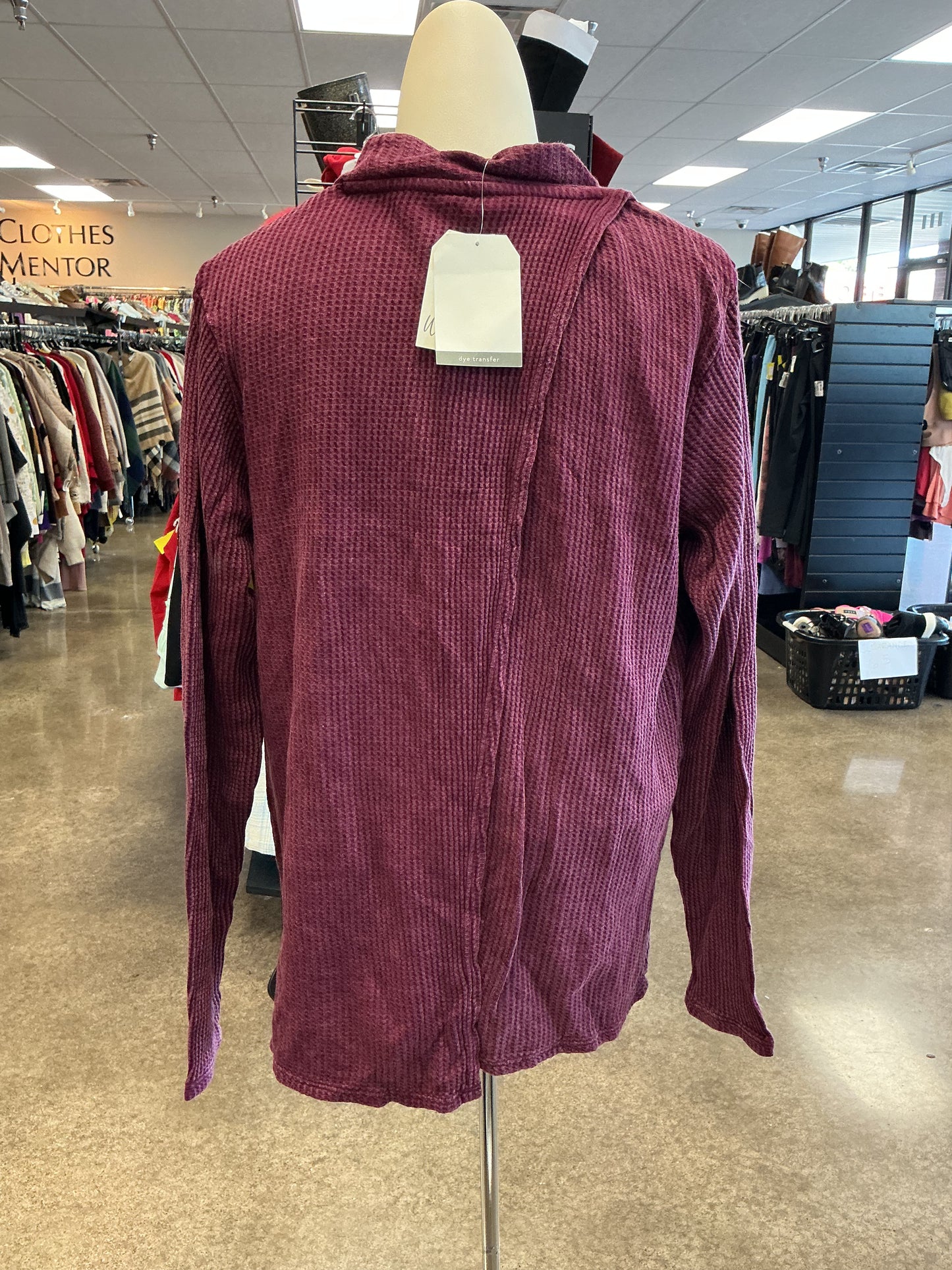 Top Ls By Wonderly In Red, Size:L