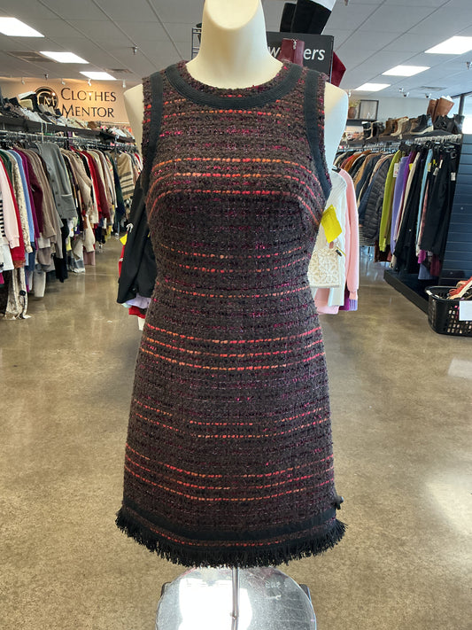Dress Designer By Kate Spade In Brown & Red, Size:0
