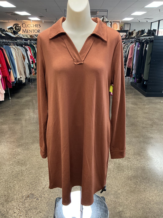 Dress Casual Short By Dear Scarlett In Tan, Size:S