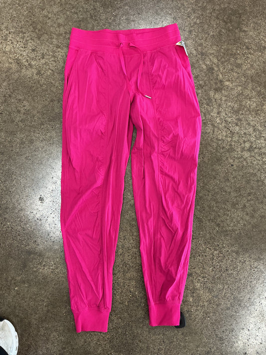 Athletic Pants By Lululemon In Pink, Size:6