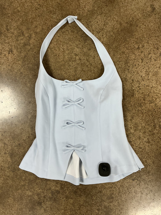 Top Sleeveless By Lucy Paris In Blue, Size:S