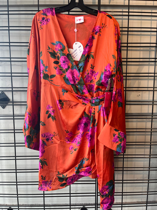 Dress Casual Short By Buddy Love In Orange, Size:L